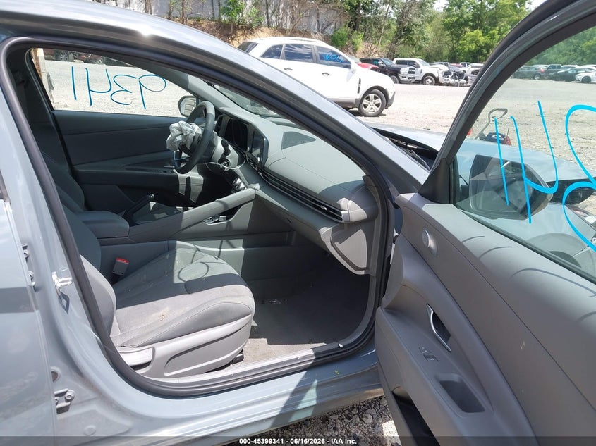 2023 Hyundai Elantra VIN KMHLL4AG9PU437145 IAAI salvage auction — FRONT END, Salvage (Pennsylvania), sold $3,800 on 2026-07-14 (photo 5)