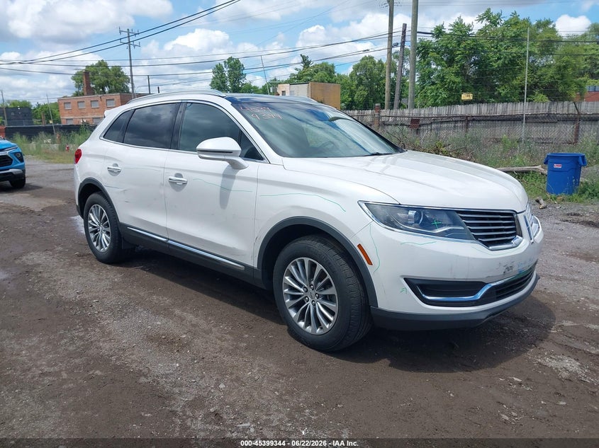 2018 Lincoln Mkx VIN 2LMPJ8KR4JBL49717 IAAI salvage auction — FRONT & REAR, Salvage Title, sold $5,700 on 2026-09-10 (photo 1)