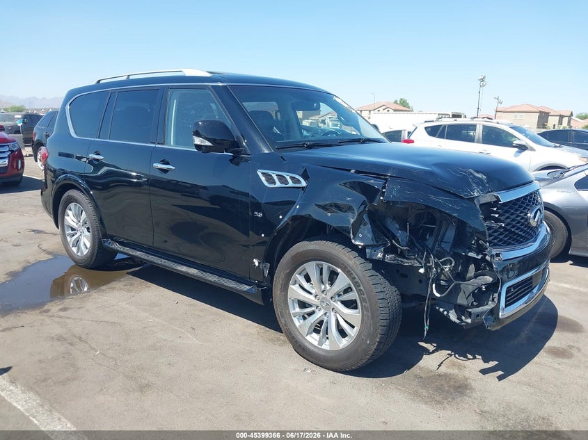 2017 Infiniti Qx80 VIN JN8AZ2NE8H9157121 IAAI salvage auction — RIGHT FRONT, Salvage (Arizona), sold $5,450 on 2026-07-14 (photo 6)