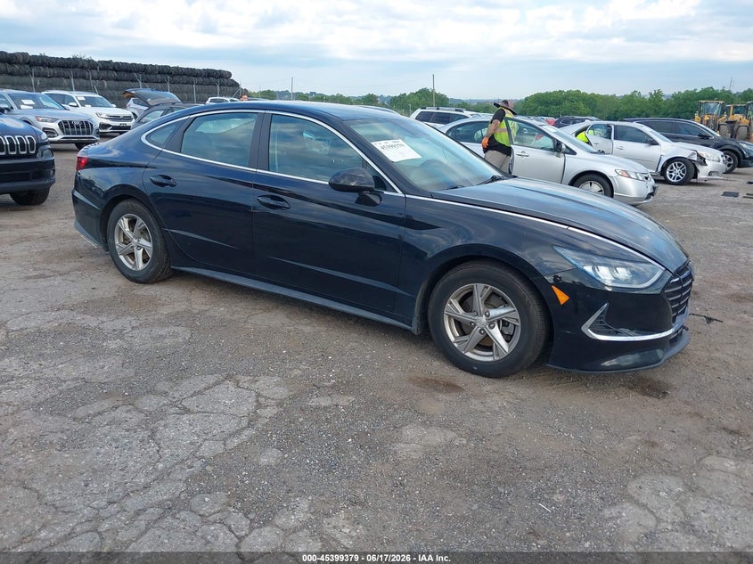 2021 Hyundai Sonata VIN 5NPEG4JA6MH079473 IAAI salvage auction — LEFT FRONT, Salvage (Pennsylvania), sold $2,850 on 2026-07-24 (photo 1)