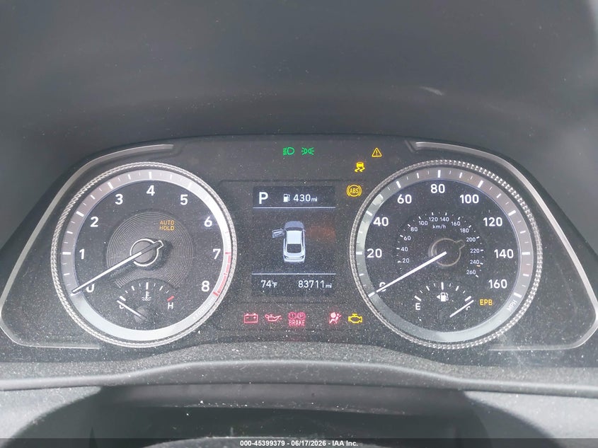 2021 Hyundai Sonata VIN 5NPEG4JA6MH079473 IAAI salvage auction — LEFT FRONT, Salvage (Pennsylvania), sold $2,850 on 2026-07-24 (photo 7)