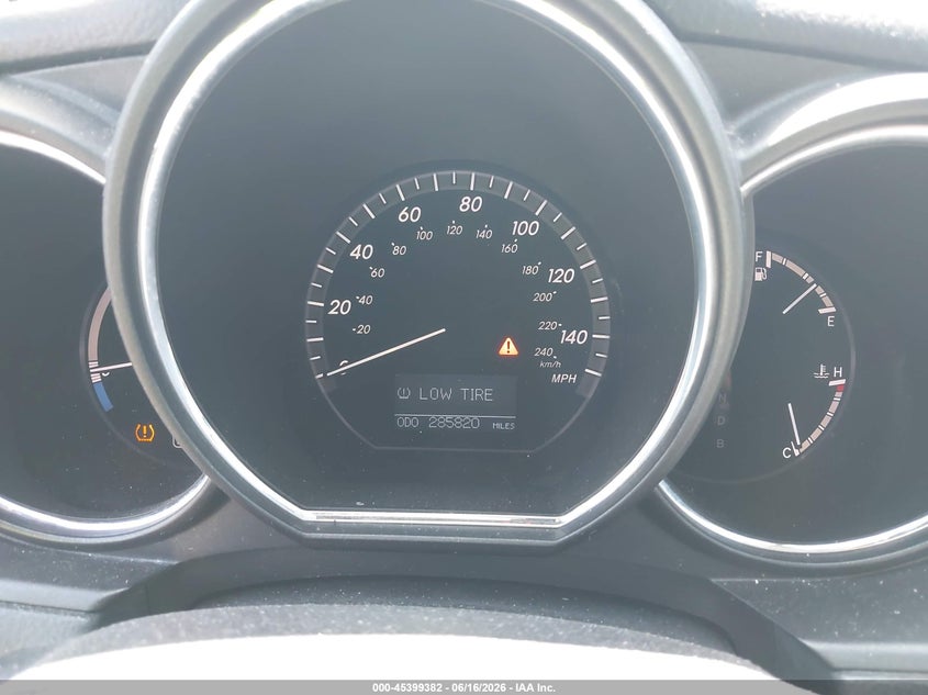 2007 Lexus Rx 400h VIN JTJHW31U772039586 IAAI salvage auction — LEFT SIDE, Salvage Certificate (California), sold $1,050 on 2026-07-10 (photo 7)