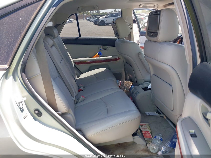 2007 Lexus Rx 400h VIN JTJHW31U772039586 IAAI salvage auction — LEFT SIDE, Salvage Certificate (California), sold $1,050 on 2026-07-10 (photo 8)