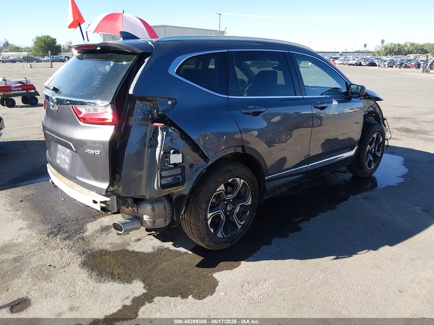 2018 Honda Cr-v VIN 7FARW2H90JE099141 IAAI salvage auction — FRONT END, Salvage (Utah), sold $7,900 on 2026-07-30 (photo 4)