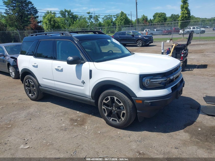 2024 Ford Bronco sport VIN 3FMCR9C64RRE82682 IAAI salvage auction — REAR END, Salvage Title, sold $10,575 on 2026-07-28 (photo 1)