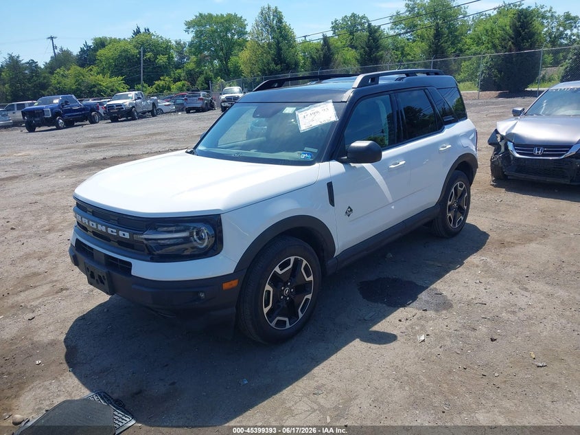 2024 Ford Bronco sport VIN 3FMCR9C64RRE82682 IAAI salvage auction — REAR END, Salvage Title, sold $10,575 on 2026-07-28 (photo 2)