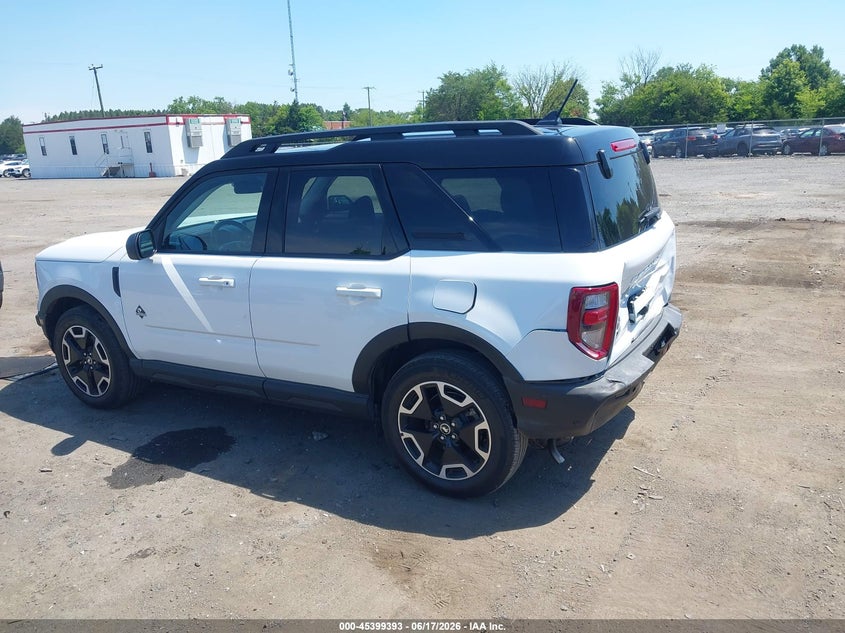 2024 Ford Bronco sport VIN 3FMCR9C64RRE82682 IAAI salvage auction — REAR END, Salvage Title, sold $10,575 on 2026-07-28 (photo 3)