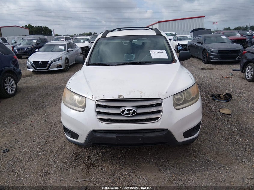 2012 Hyundai Santa fe VIN 5XYZG3AB7CG118324 IAAI salvage auction — NORMAL WEAR, Clear (Louisiana), sold $400 on 2026-07-29 (photo 6)