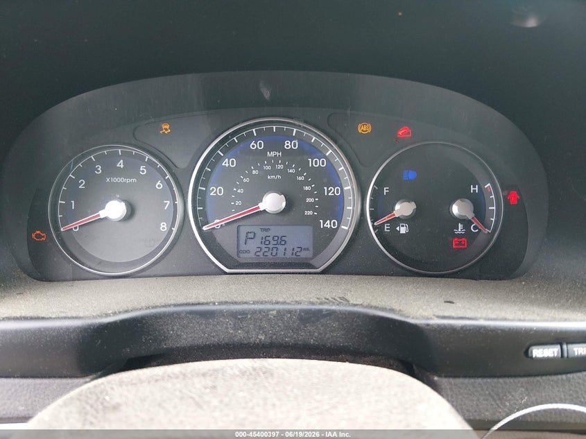 2012 Hyundai Santa fe VIN 5XYZG3AB7CG118324 IAAI salvage auction — NORMAL WEAR, Clear (Louisiana), sold $400 on 2026-07-29 (photo 7)