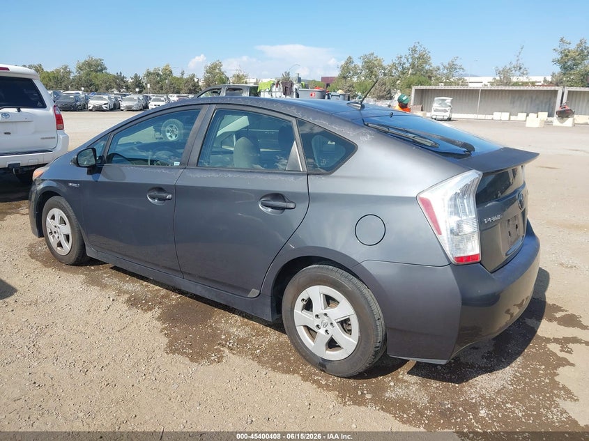 2011 Toyota Prius VIN JTDKN3DUXB0251300 IAAI salvage auction — NORMAL WEAR, Clear - Dealer Only (California), sold $1,550 on 2026-07-20 (photo 3)