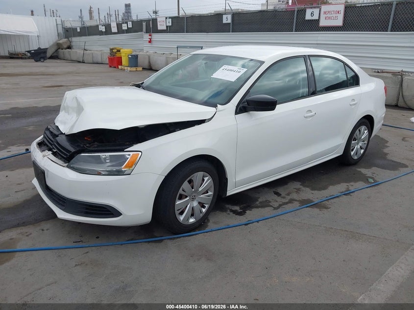 2014 Volkswagen Jetta VIN 3VW2K7AJXEM241746 IAAI salvage auction — FRONT END, Salvage (Arizona), sold $375 on 2026-07-22 (photo 2)