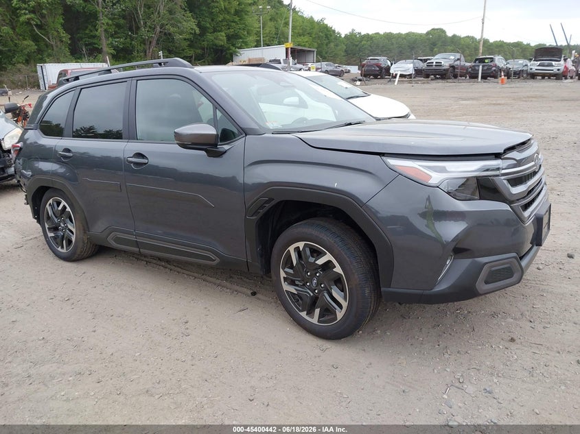 2025 Subaru Forester VIN JF2SLDRC8SH617933 IAAI salvage auction — REAR END, Salvage (Massachusetts), sold $9,400 on 2026-07-09 (photo 1)