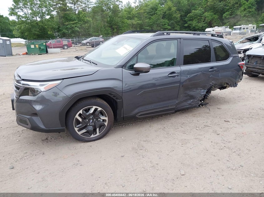 2025 Subaru Forester VIN JF2SLDRC8SH617933 IAAI salvage auction — REAR END, Salvage (Massachusetts), sold $9,400 on 2026-07-09 (photo 2)