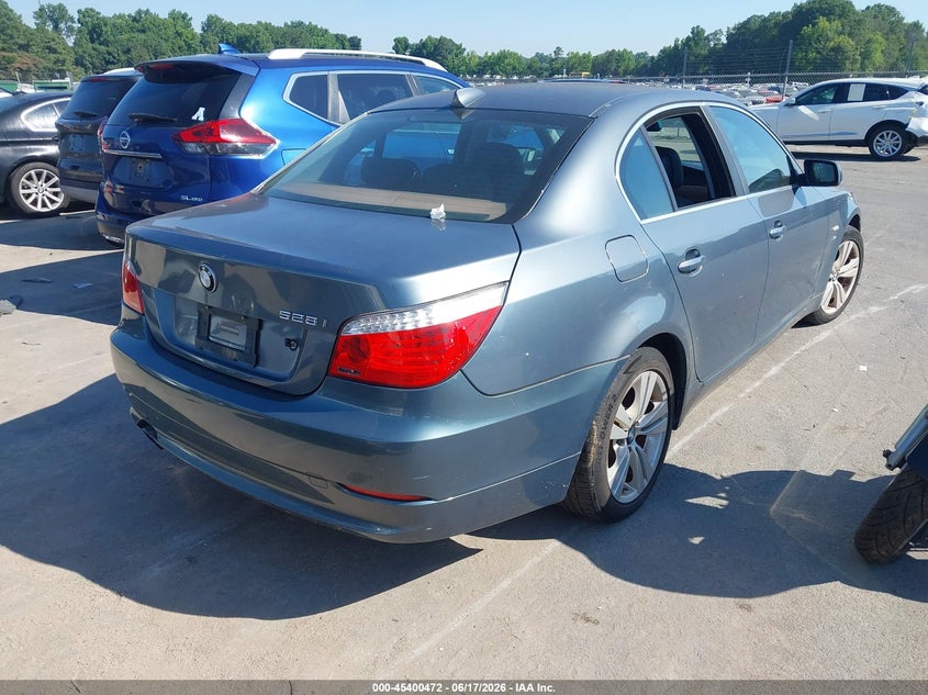 2009 BMW 5 series VIN WBANV13529C153993 IAAI salvage auction — NORMAL WEAR, Clear-Dealer Only (North Carolina), sold $275 on 2026-07-13 (photo 4)