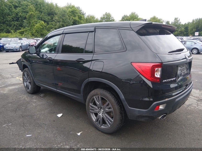 2021 Honda Passport VIN 5FNYF8H56MB032961 IAAI salvage auction — FRONT END, Salvage (Connecticut), sold $3,400 on 2026-07-20 (photo 3)