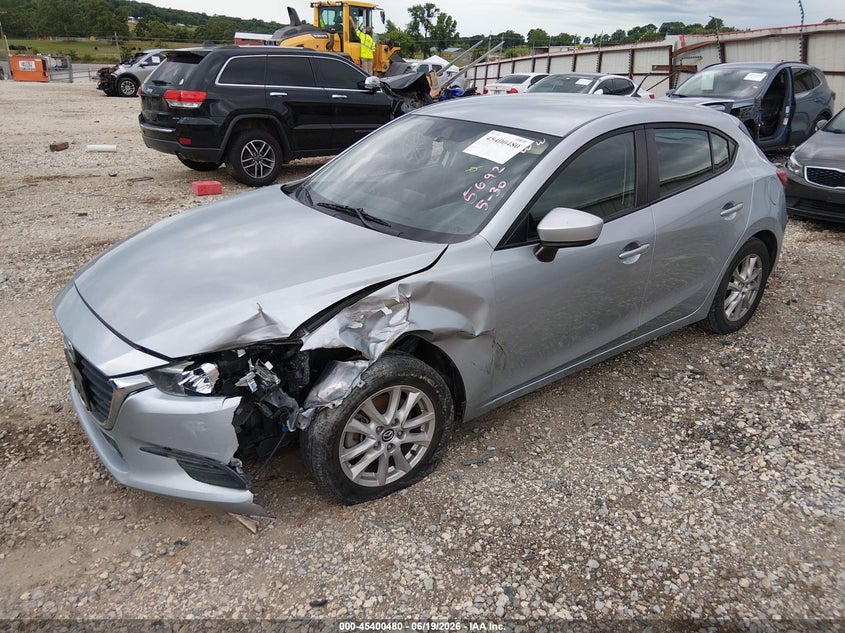 2017 Mazda 3 VIN 3MZBN1K7XHM145692 IAAI salvage auction — LEFT FRONT, Wait Title, sold $2,450 on 2026-09-24 (photo 2)