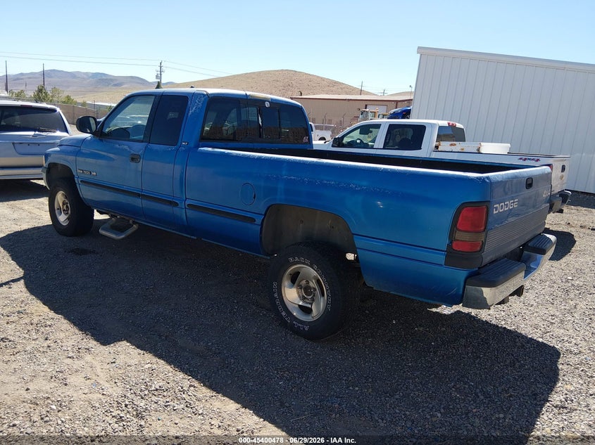 1999 Dodge Ram 1500 VIN 3B7HF13Z7XG142594 IAAI salvage auction — NORMAL WEAR, Regular (Nevada), sold $200 on 2026-07-10 (photo 3)