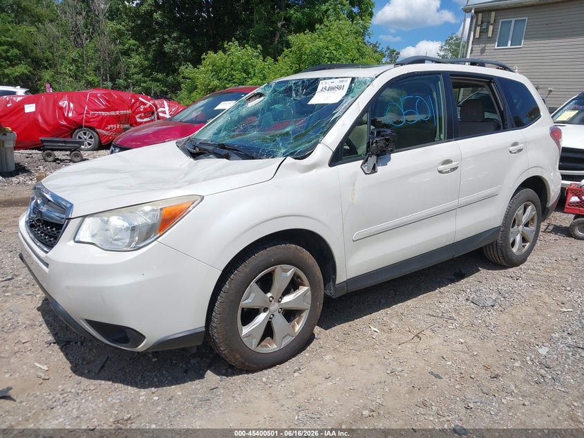 2015 Subaru Forester VIN JF2SJADC2FH401903 IAAI salvage auction — ROOF, Salvage (Pennsylvania), sold $1,100 on 2026-07-14 (photo 2)