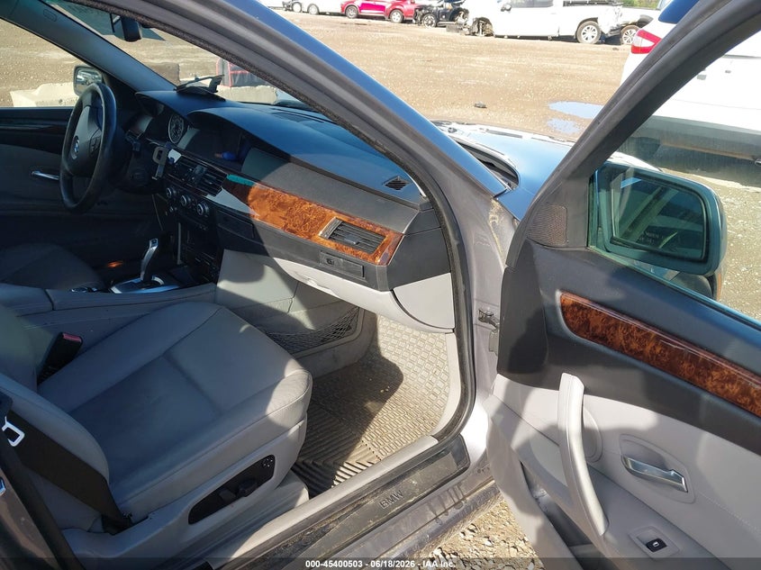 2009 BMW 5er VIN WBANU53529C118851 IAAI salvage auction — LEFT REAR, Salvage (Ohio), sold $1,100 on 2026-07-08 (photo 5)