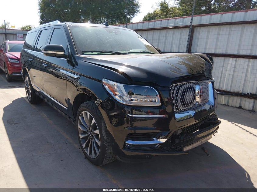 2021 Lincoln Navigator VIN 5LMJJ3KT3MEL02877 — IAAI salvage auction photo