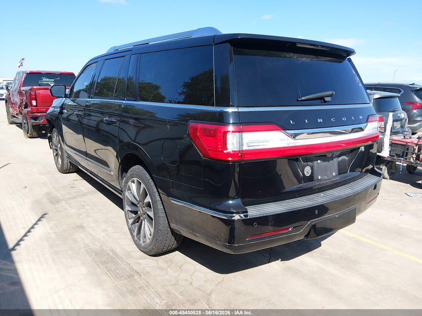 2021 Lincoln Navigator VIN 5LMJJ3KT3MEL02877 IAAI salvage auction — FRONT END, Original (Texas), sold $13,000 on 2026-09-12 (photo 3)