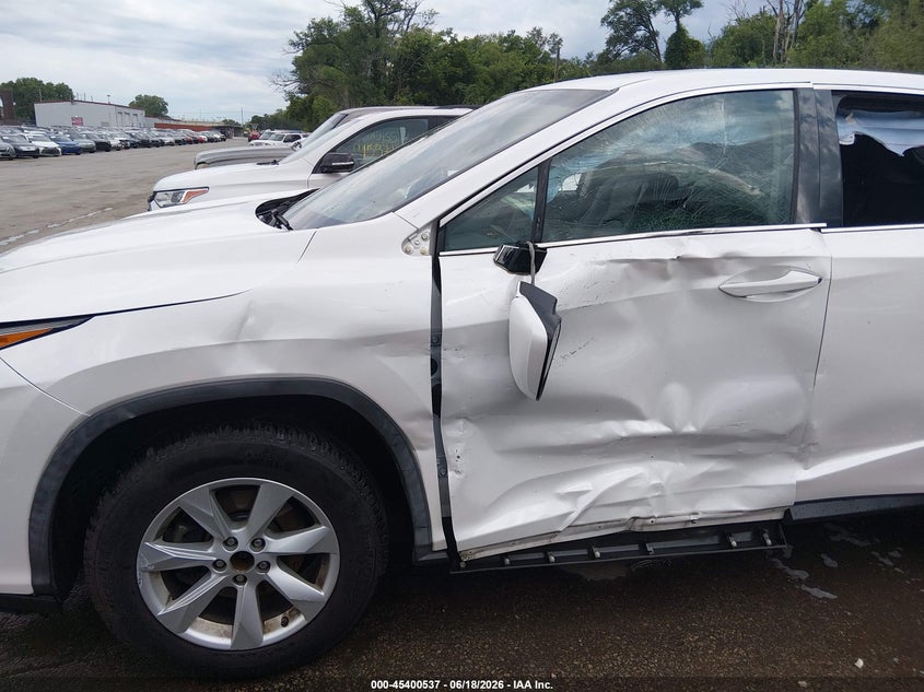 2017 Lexus Rx VIN 2T2BZMCA8HC094295 IAAI salvage auction — LEFT SIDE, Salvage (Kansas), sold $11,500 on 2026-07-29 (photo 6)