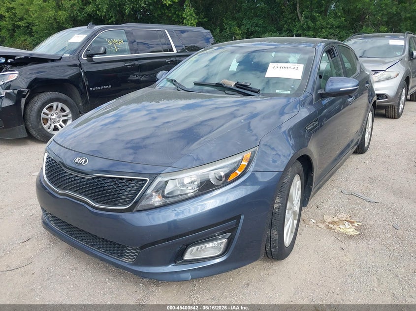 2015 Kia Optima VIN 5XXGN4A7XFG409827 IAAI salvage auction — NORMAL WEAR, Clear (Indiana), sold $1,650 on 2026-07-29 (photo 6)