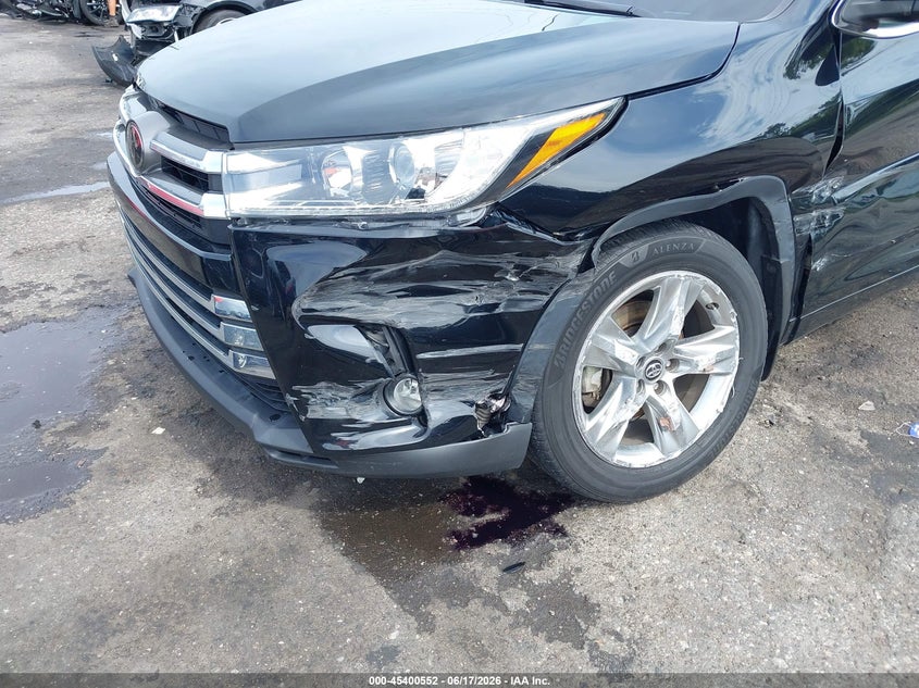 2018 Toyota Highlander VIN 5TDDZRFH6JS893069 IAAI salvage auction — SIDE, Rebuildable (Florida), sold $12,300 on 2026-07-14 (photo 6)