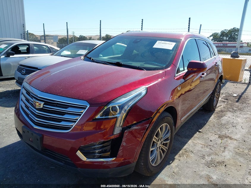 2017 Cadillac Xt5 VIN 1GYKNDRS2HZ123435 IAAI salvage auction — LEFT FRONT, Salvage Title, sold $3,250 on 2026-08-02 (photo 6)