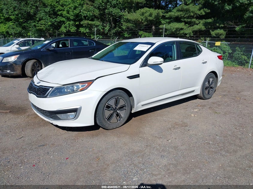 2012 Kia Optima VIN KNAGM4AD1C5027997 IAAI salvage auction — FRONT END, Salvage (Ohio), sold $850 on 2026-07-13 (photo 2)