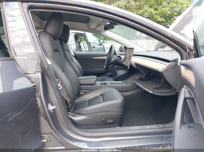 2023 Tesla Model 3 VIN 5YJ3E1EA7PF613248 IAAI salvage auction — REAR END, Mv-907A (New York), sold $8,950 on 2026-07-07 (photo 5)