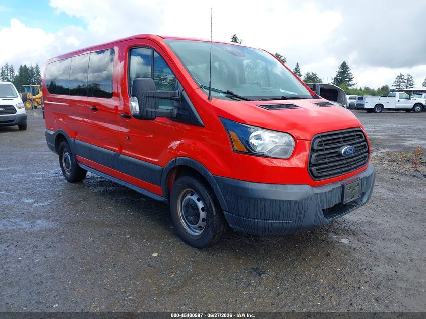 2017 Ford Transit 150 VIN 1FMZK1ZM2HKA03037 IAAI salvage auction — NORMAL WEAR, Sf97 (Washington), sold $25 on 2026-07-29 (photo 1)
