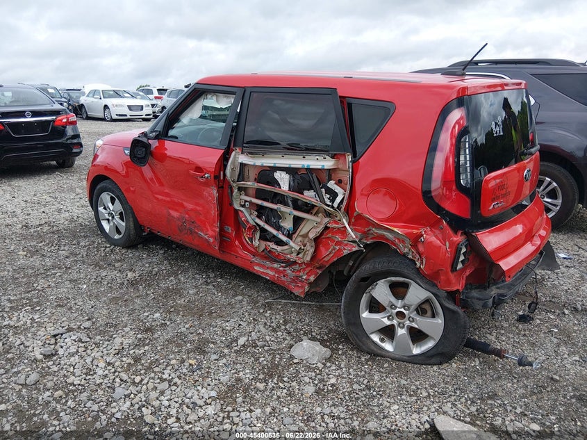 2019 Kia Soul VIN KNDJN2A24K7013894 IAAI salvage auction — RIGHT SIDE, Salvage Title, sold $1,400 on 2026-07-16 (photo 3)