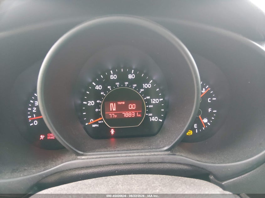 2019 Kia Soul VIN KNDJN2A24K7013894 IAAI salvage auction — RIGHT SIDE, Salvage Title, sold $1,400 on 2026-07-16 (photo 7)