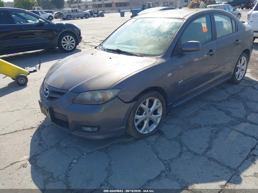 2008 Mazda 3 VIN JM1BK324681860527 IAAI salvage auction — NORMAL WEAR, Clear - Dealer Only (California), sold $325 on 2026-07-20 (photo 6)