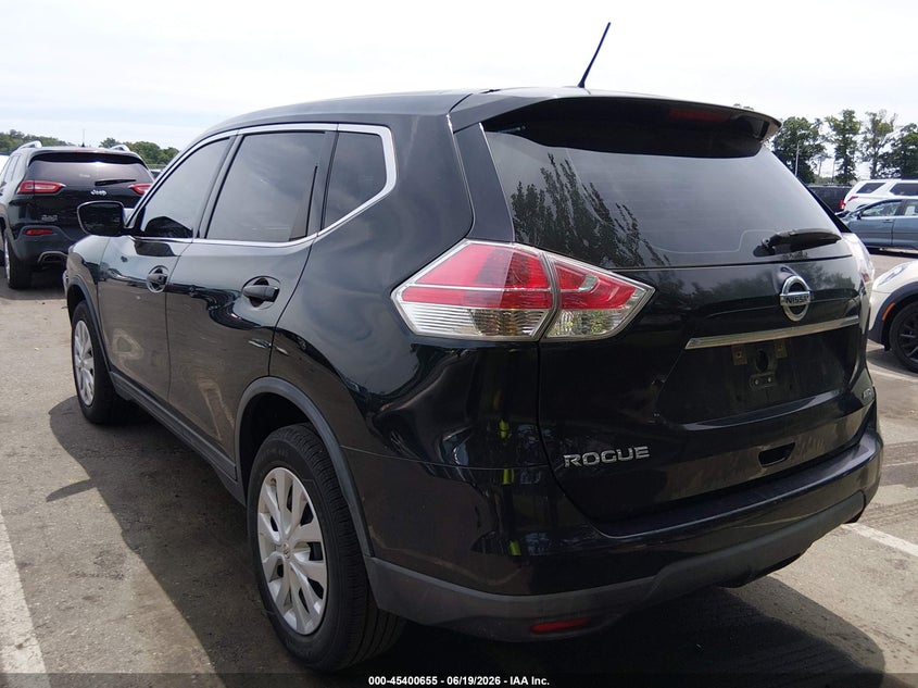 2016 Nissan Rogue VIN KNMAT2MVXGP696641 IAAI salvage auction — FRONT END, Salvage (New Jersey), sold $50 on 2026-07-27 (photo 3)