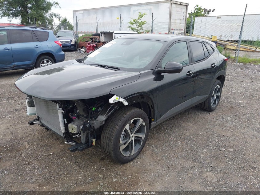 2026 Chevrolet Trax VIN KL77LGEP4TC066085 IAAI salvage auction — FRONT END, Salvage (Pennsylvania), sold $6,600 on 2026-07-11 (photo 2)