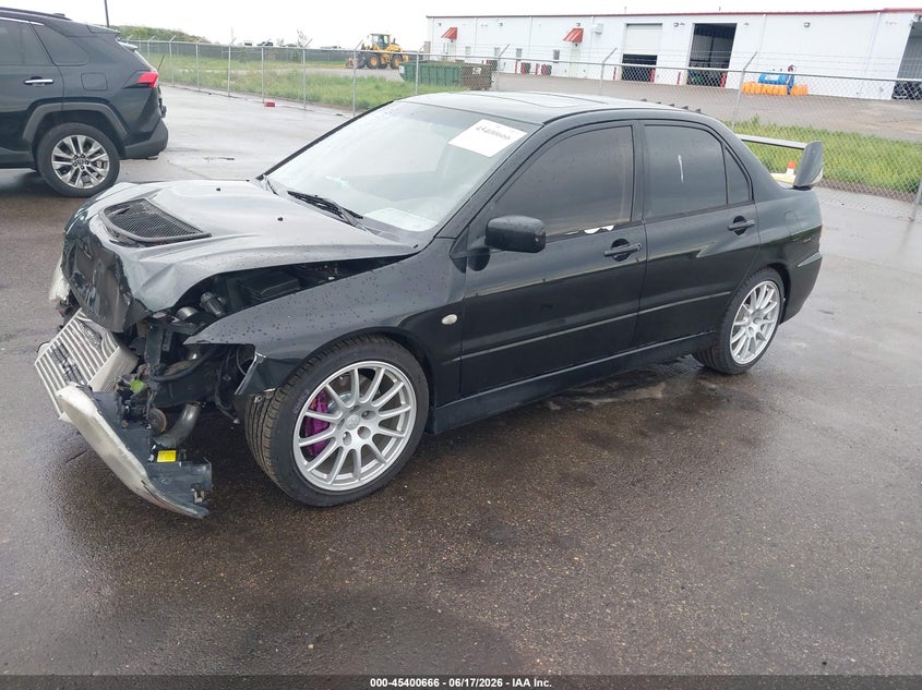 2003 Mitsubishi Lancer evolution VIN JA3AH86F73U103662 IAAI salvage auction — FRONT END, Salvage (Minnesota), sold $8,100 on 2026-08-21 (photo 2)