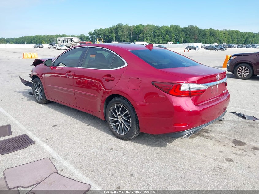 2016 Lexus ES VIN 58ABK1GG5GU015676 IAAI salvage auction — FRONT END, Clear (Indiana), sold $3,800 on 2026-07-18 (photo 3)