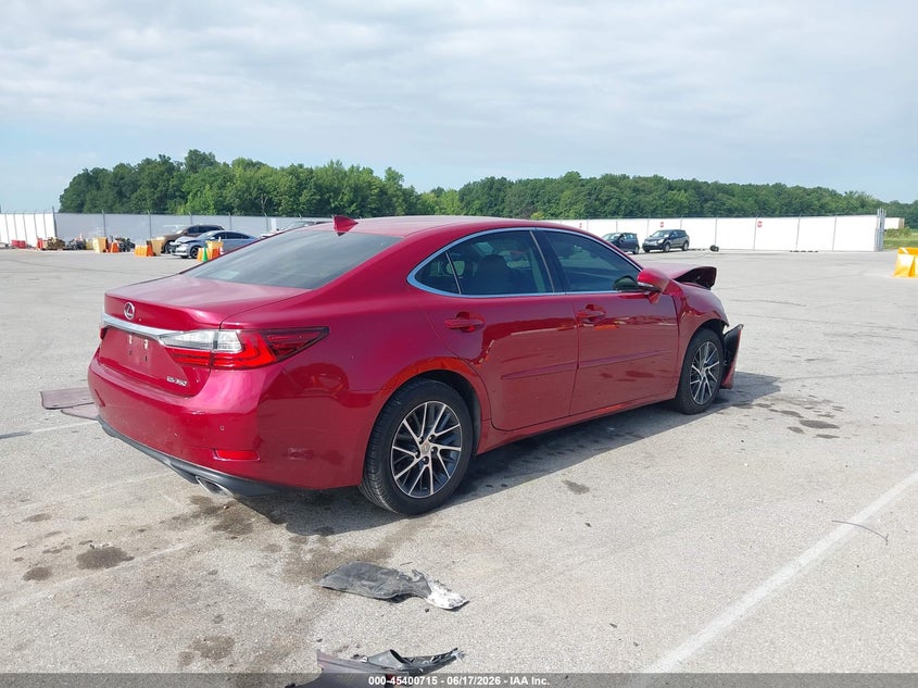 2016 Lexus ES VIN 58ABK1GG5GU015676 IAAI salvage auction — FRONT END, Clear (Indiana), sold $3,800 on 2026-07-18 (photo 4)