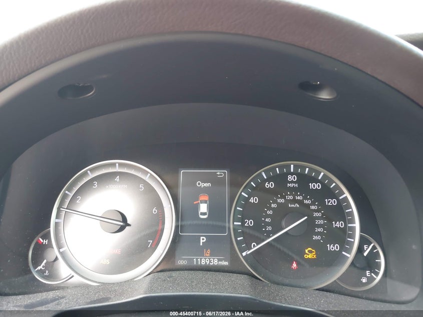 2016 Lexus ES VIN 58ABK1GG5GU015676 IAAI salvage auction — FRONT END, Clear (Indiana), sold $3,800 on 2026-07-18 (photo 7)