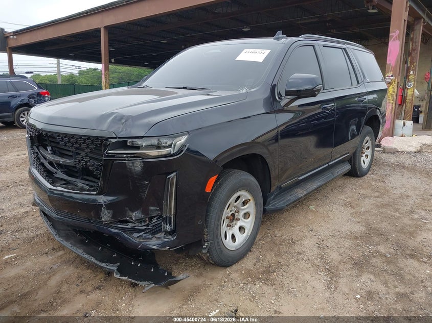 2021 Cadillac Escalade VIN 1GYS4EKL0MR198365 IAAI salvage auction — FRONT END, Salvage Title, sold $25,700 on 2026-07-27 (photo 2)