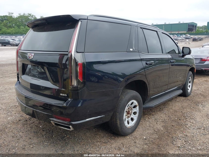 2021 Cadillac Escalade VIN 1GYS4EKL0MR198365 IAAI salvage auction — FRONT END, Salvage Title, sold $25,700 on 2026-07-27 (photo 4)