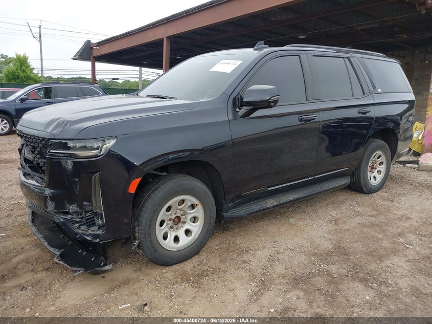 2021 Cadillac Escalade VIN 1GYS4EKL0MR198365 IAAI salvage auction — FRONT END, Salvage Title, sold $25,700 on 2026-07-27 (photo 6)