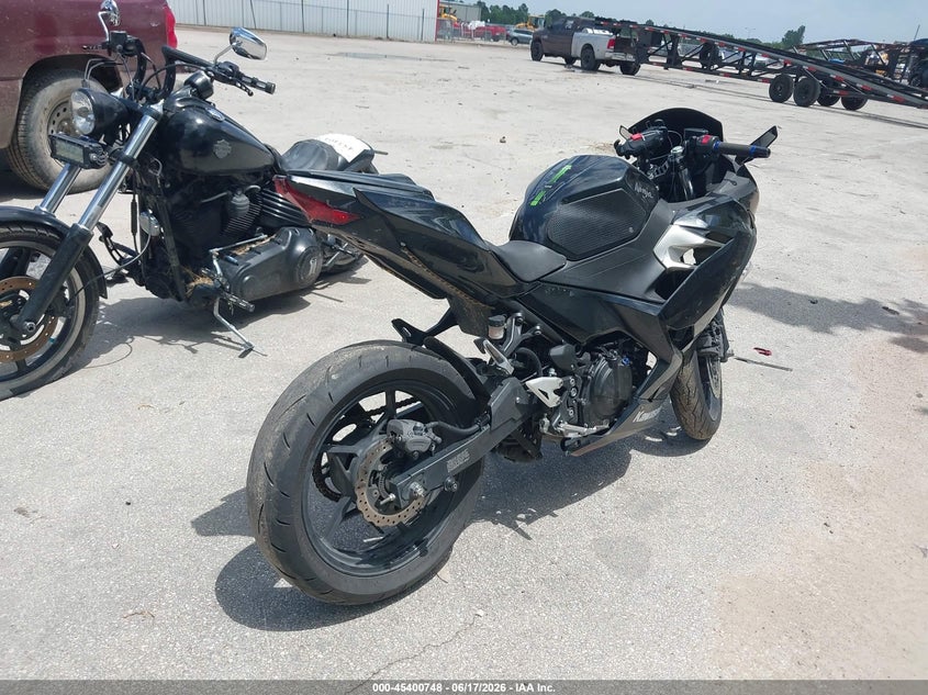 2018 Kawasaki Ex VIN JKAEXKG10JDA04598 IAAI salvage auction — FRONT END, Original (Texas), sold $2,250 on 2026-07-07 (photo 4)
