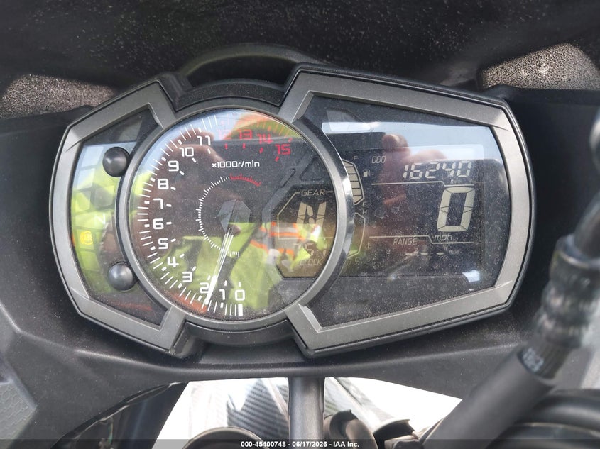 2018 Kawasaki Ex VIN JKAEXKG10JDA04598 IAAI salvage auction — FRONT END, Original (Texas), sold $2,250 on 2026-07-07 (photo 7)