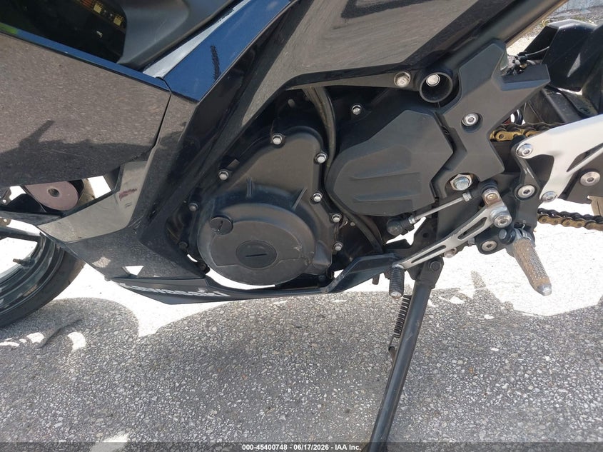 2018 Kawasaki Ex VIN JKAEXKG10JDA04598 IAAI salvage auction — FRONT END, Original (Texas), sold $2,250 on 2026-07-07 (photo 9)