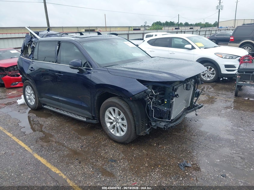 2025 Toyota Highlander VIN 5TDAAAA58SS035449 IAAI salvage auction — REAR END, Salvage (Texas), sold $7,400 on 2026-07-29 (photo 1)
