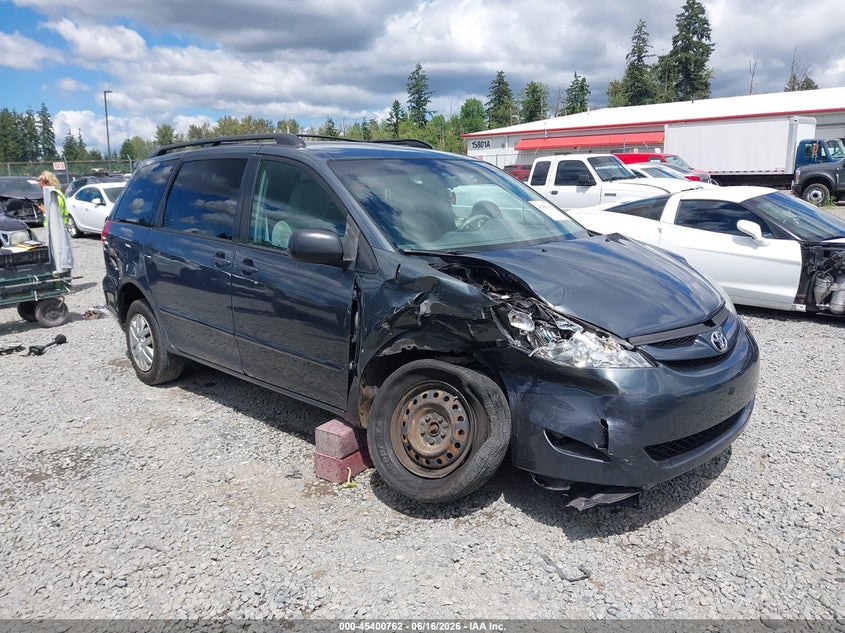 2009 Toyota Sienna VIN 5TDZK23C19S240798 IAAI salvage auction — RIGHT FRONT, Bill Of Sale (Washington), sold $725 on 2026-07-08 (photo 1)