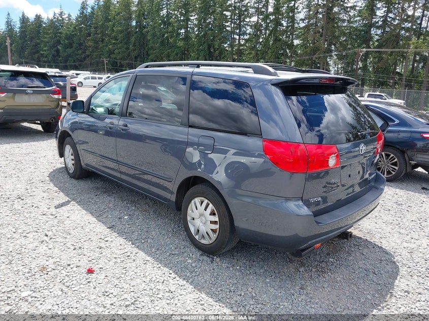 2009 Toyota Sienna VIN 5TDZK23C19S240798 IAAI salvage auction — RIGHT FRONT, Bill Of Sale (Washington), sold $725 on 2026-07-08 (photo 3)